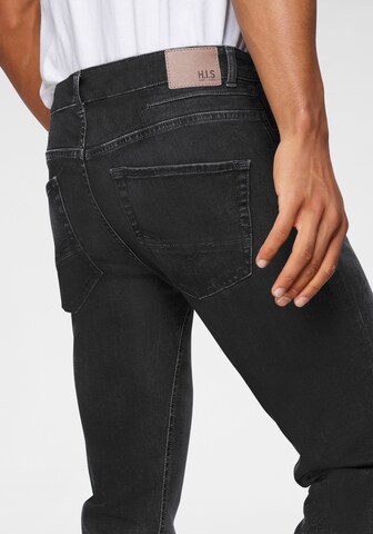 H.I.S Regular Jeans in Black