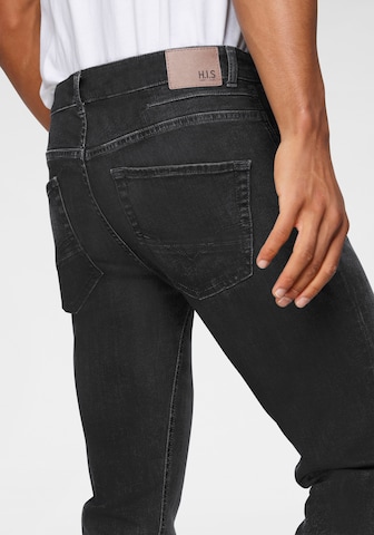 H.I.S Regular Jeans in Schwarz