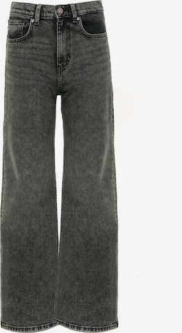 BIG STAR Loosefit Jeans 'Atrea' in Grijs: voorkant