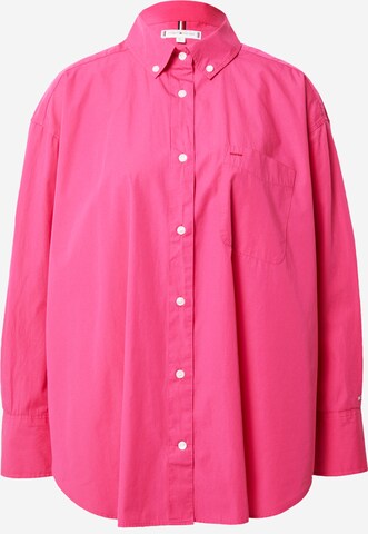 Camicia da donna di TOMMY HILFIGER in rosa: frontale