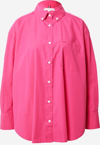 TOMMY HILFIGER Bluse in Pink: predná strana
