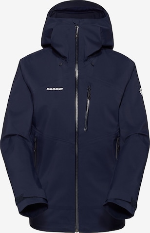 MAMMUT Outdoor Jacket in Blue: front