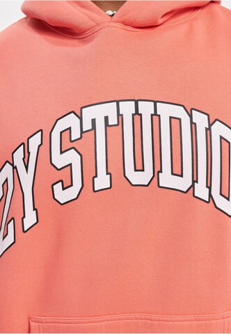2Y Studios - Sweatshirt 'Globus' em laranja