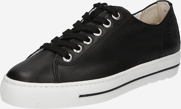 Paul Green Sneakers laag 'Mastercalf' in Zwart: voorkant