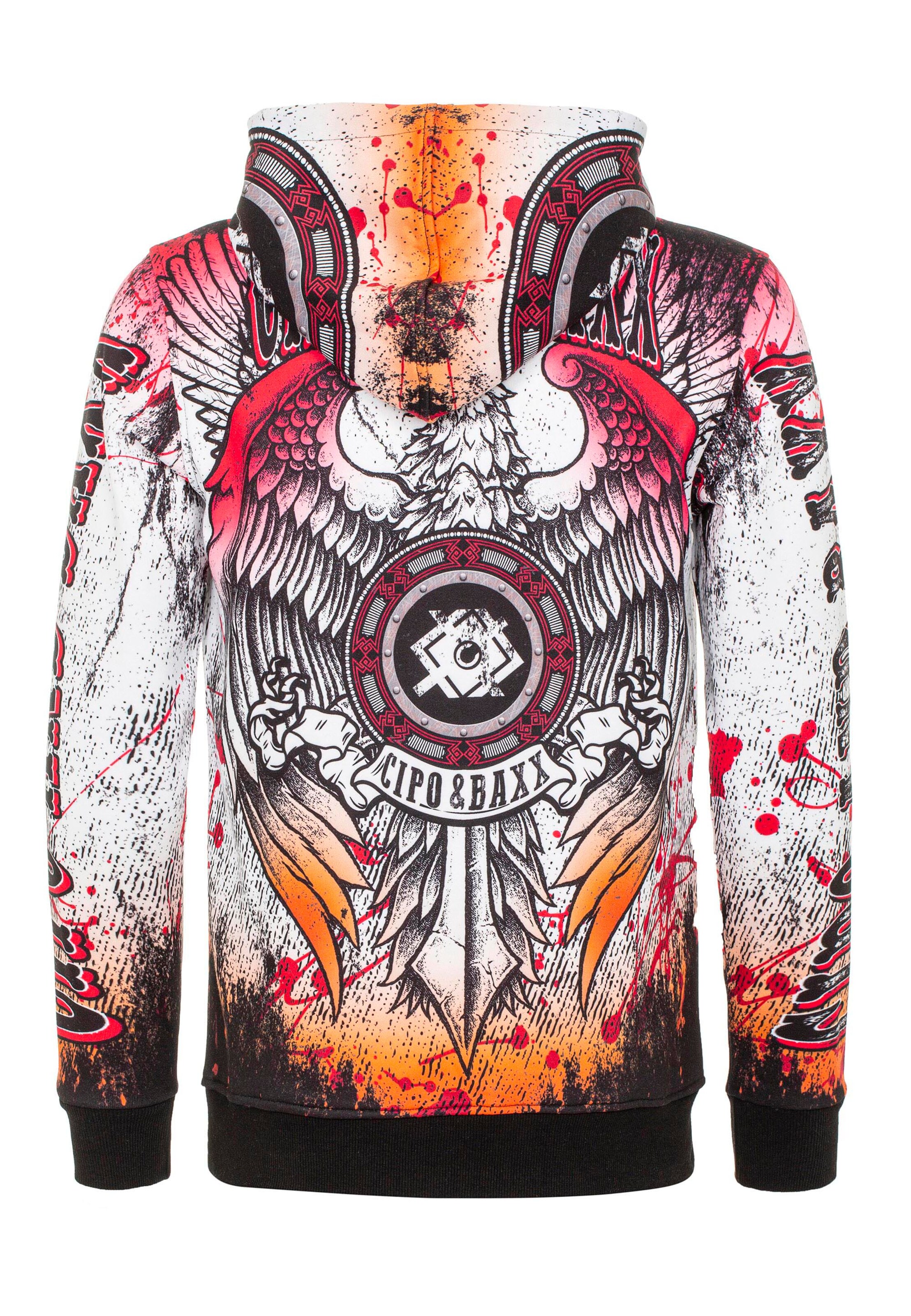 Sweat-shirt CIPO & BAXX en mélange de couleurs