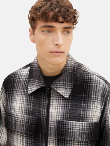 Veste mi-saison TOM TAILOR DENIM en gris
