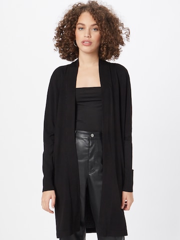InWear Knit Cardigan 'Renee' in Black: front