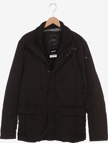 GEOX Jacket & Coat in XXL in Black: front