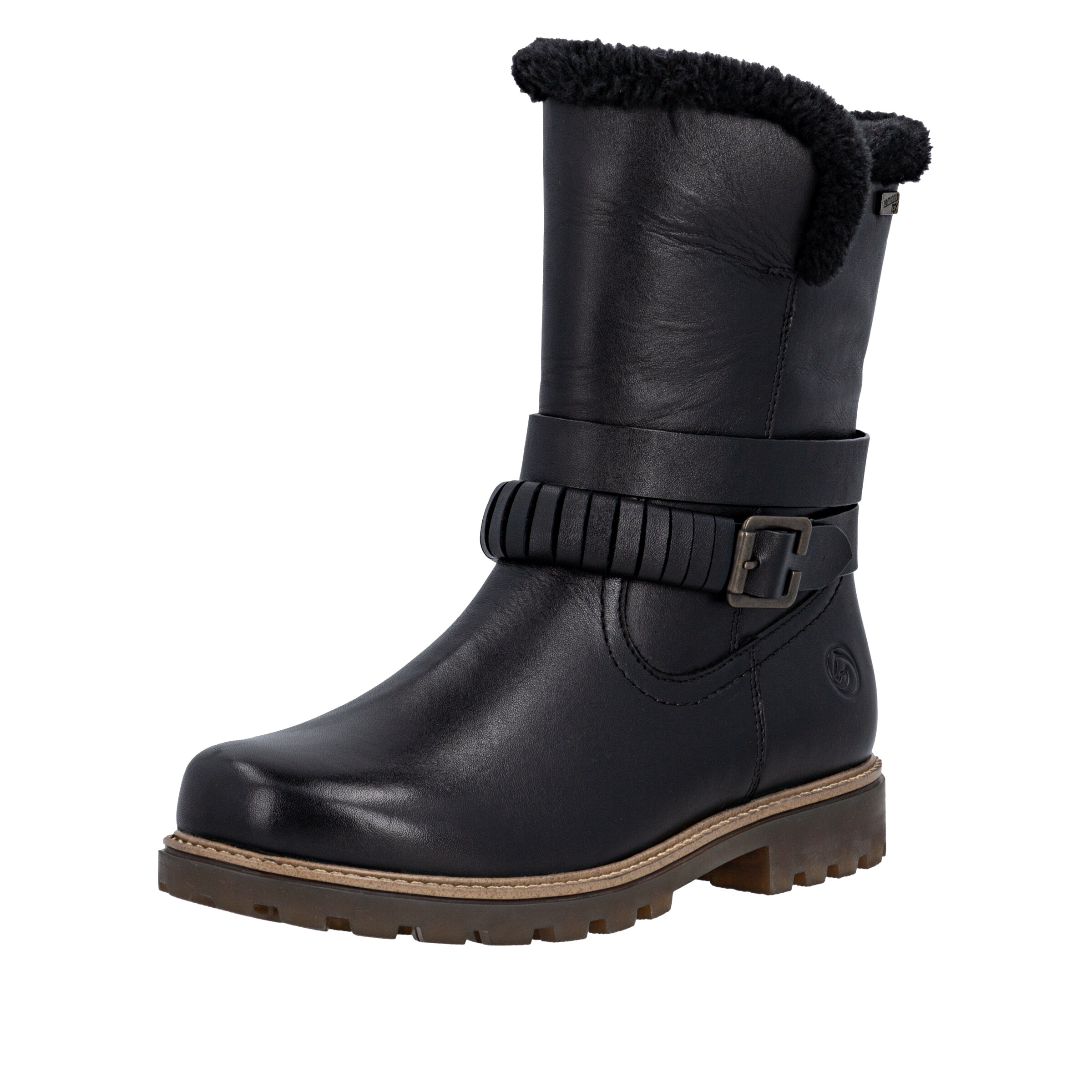 REMONTE Boots 'D3C72' in Black: front