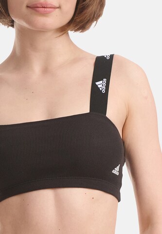 ADIDAS ORIGINALS Bralette Bra ' Bandeau ' in Black