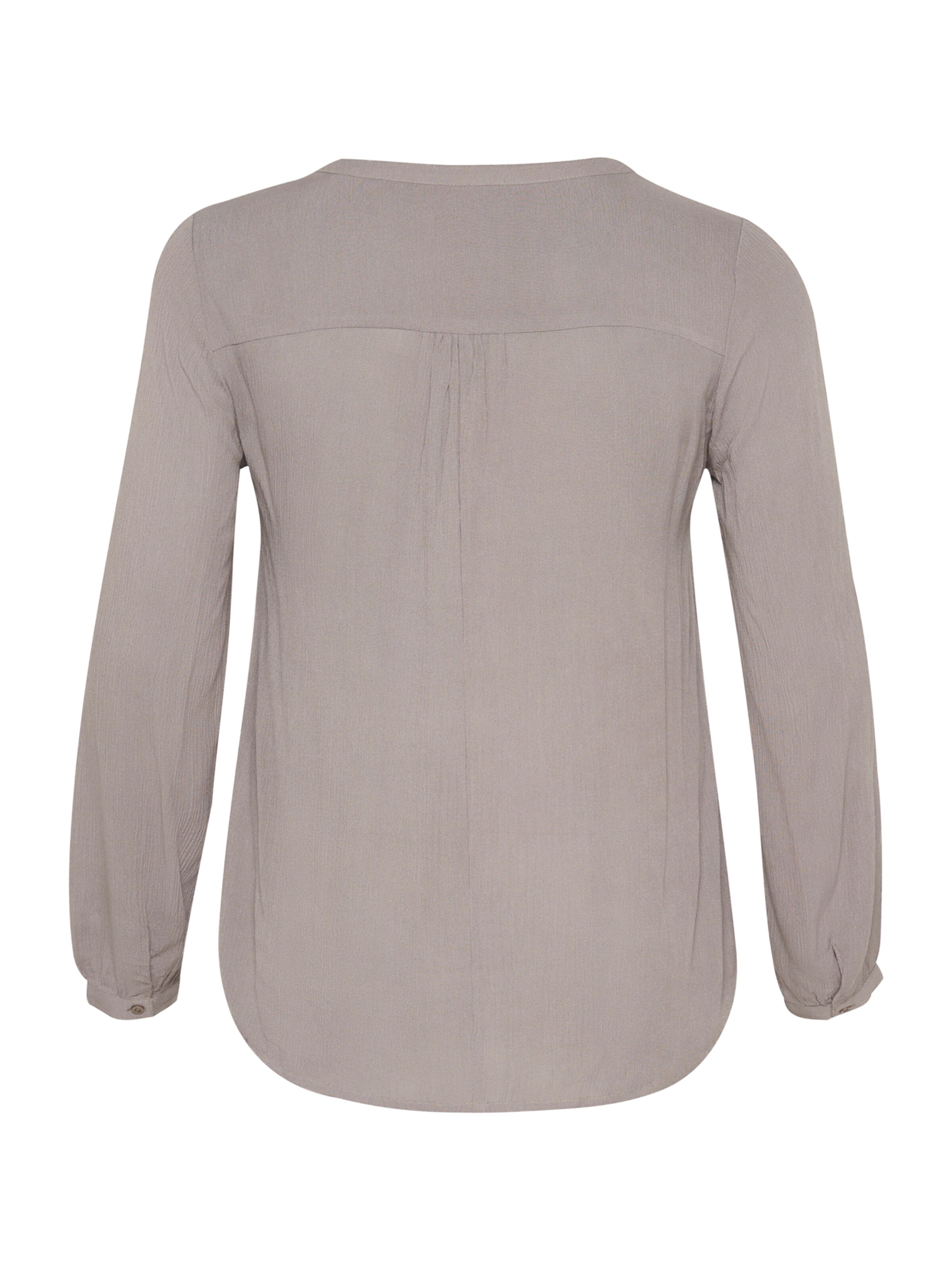 KAFFE CURVE Bluse 'KC Ami' in Grau