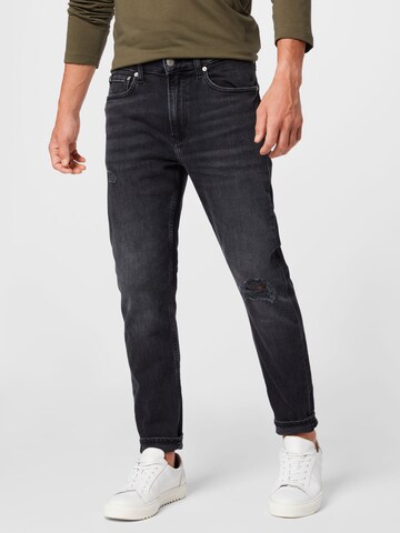 Calvin Klein Jeans Slimfit Jeans in Grau: predná strana