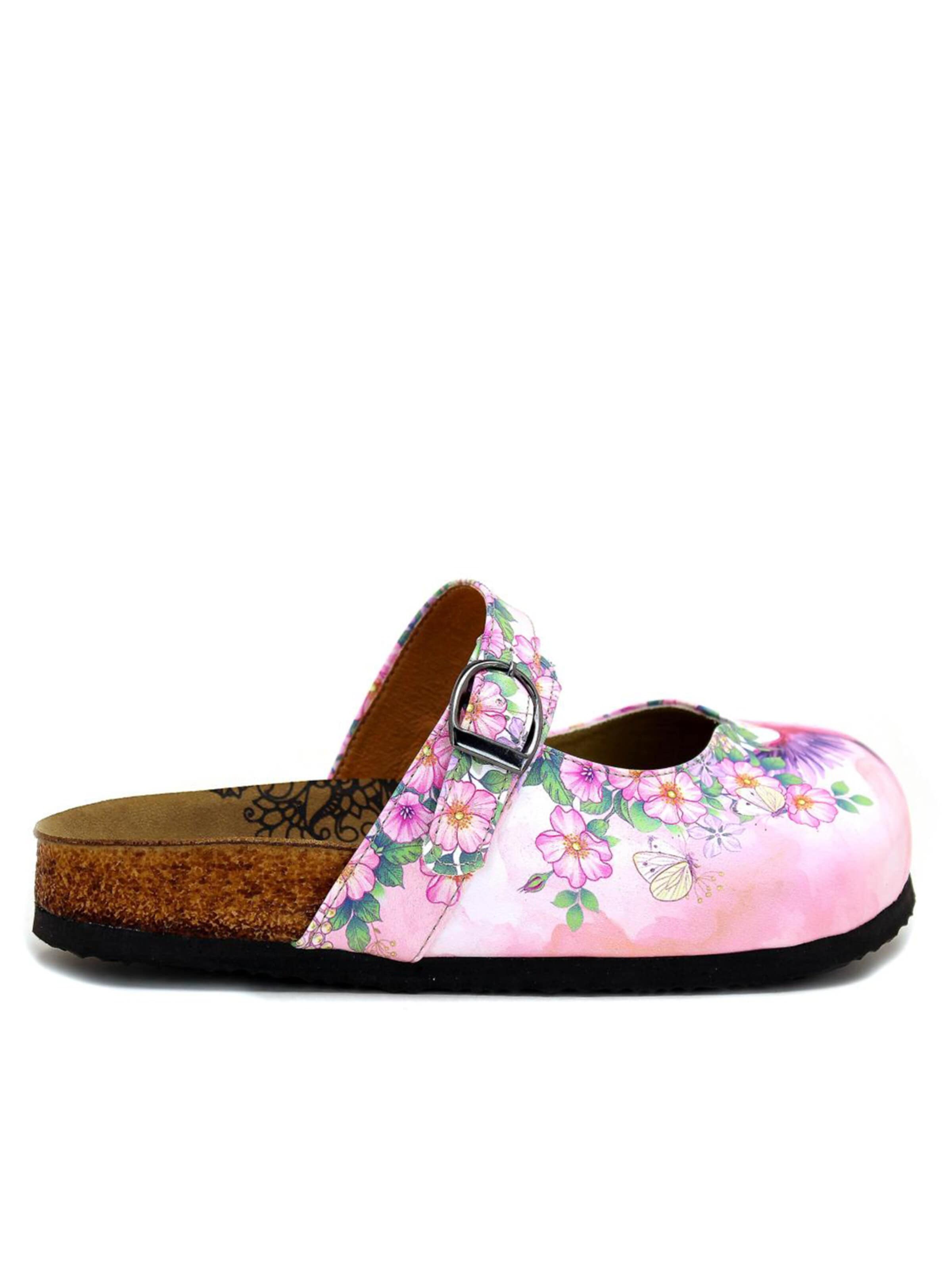 Goby Clogs 'Calceo'‌‌‌‌‌ in Pink