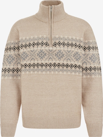 WE Fashion Neulepaita värissä beige: etupuoli