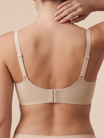 C&City Bralette Bra in Beige