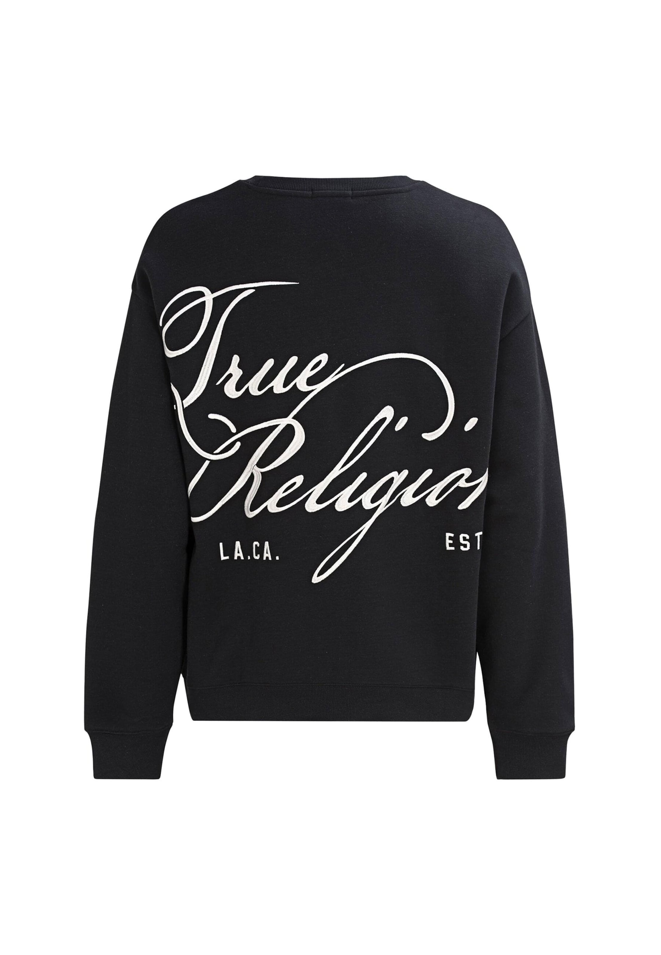 True Religion Bluzka sportowa w kolorze czarny