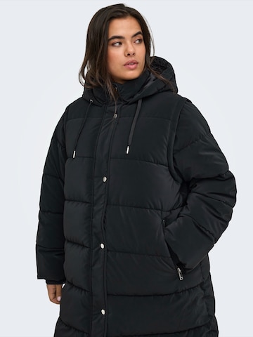 ONLY Carmakoma Winter coat 'CARDIXIE' in Black