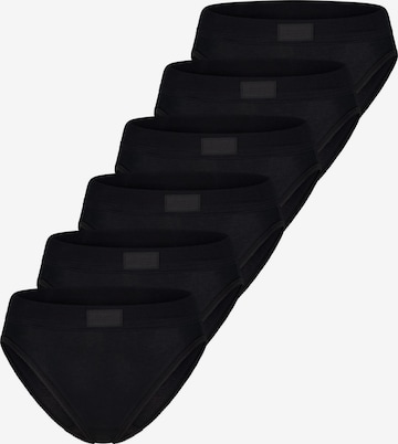 SLOGGI Slip 'Double Comfort' in Schwarz: Vorderseite