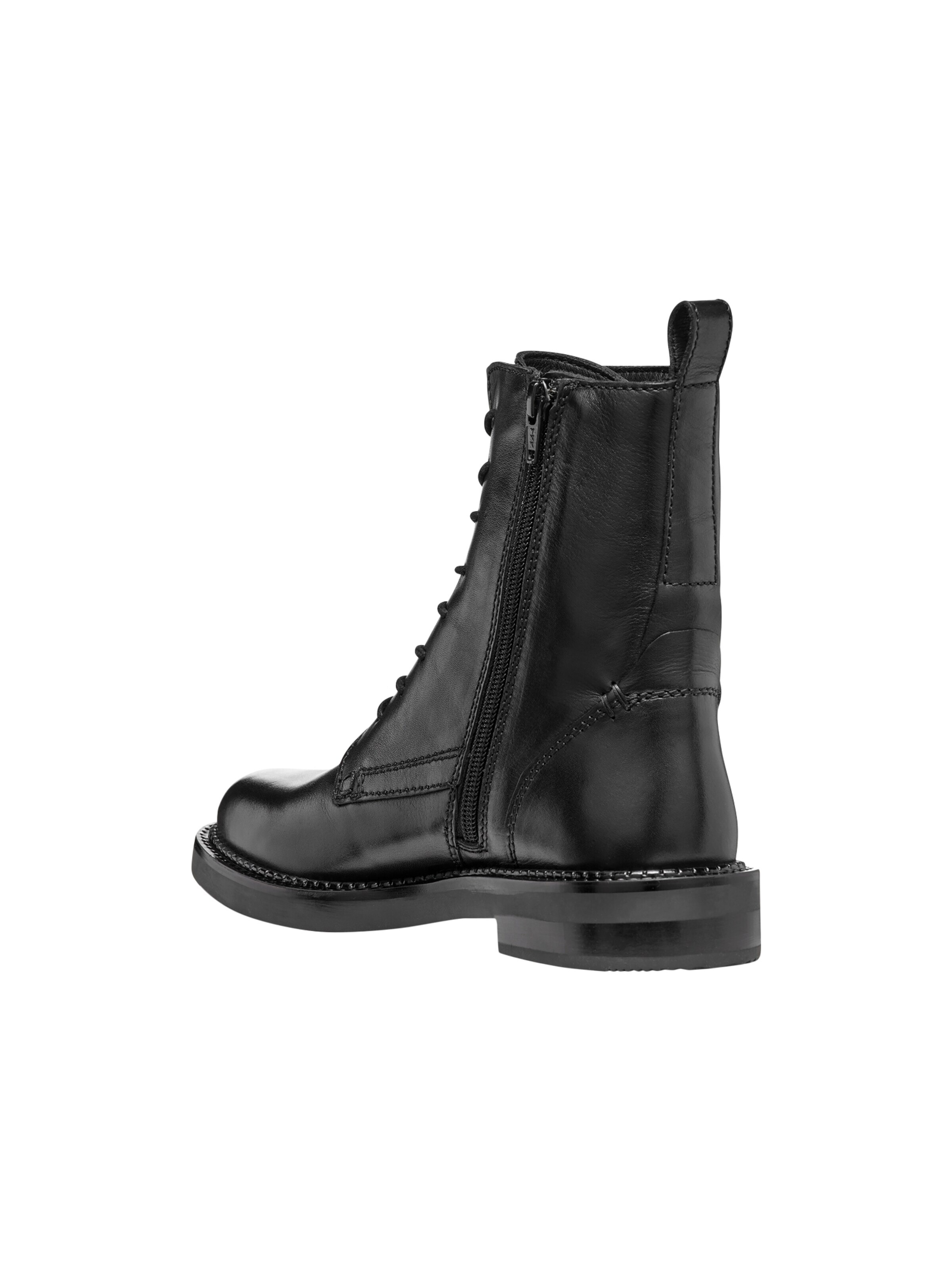 Ankle boots 'Serilda-Lederstiefeletten' di GEOX in nero
