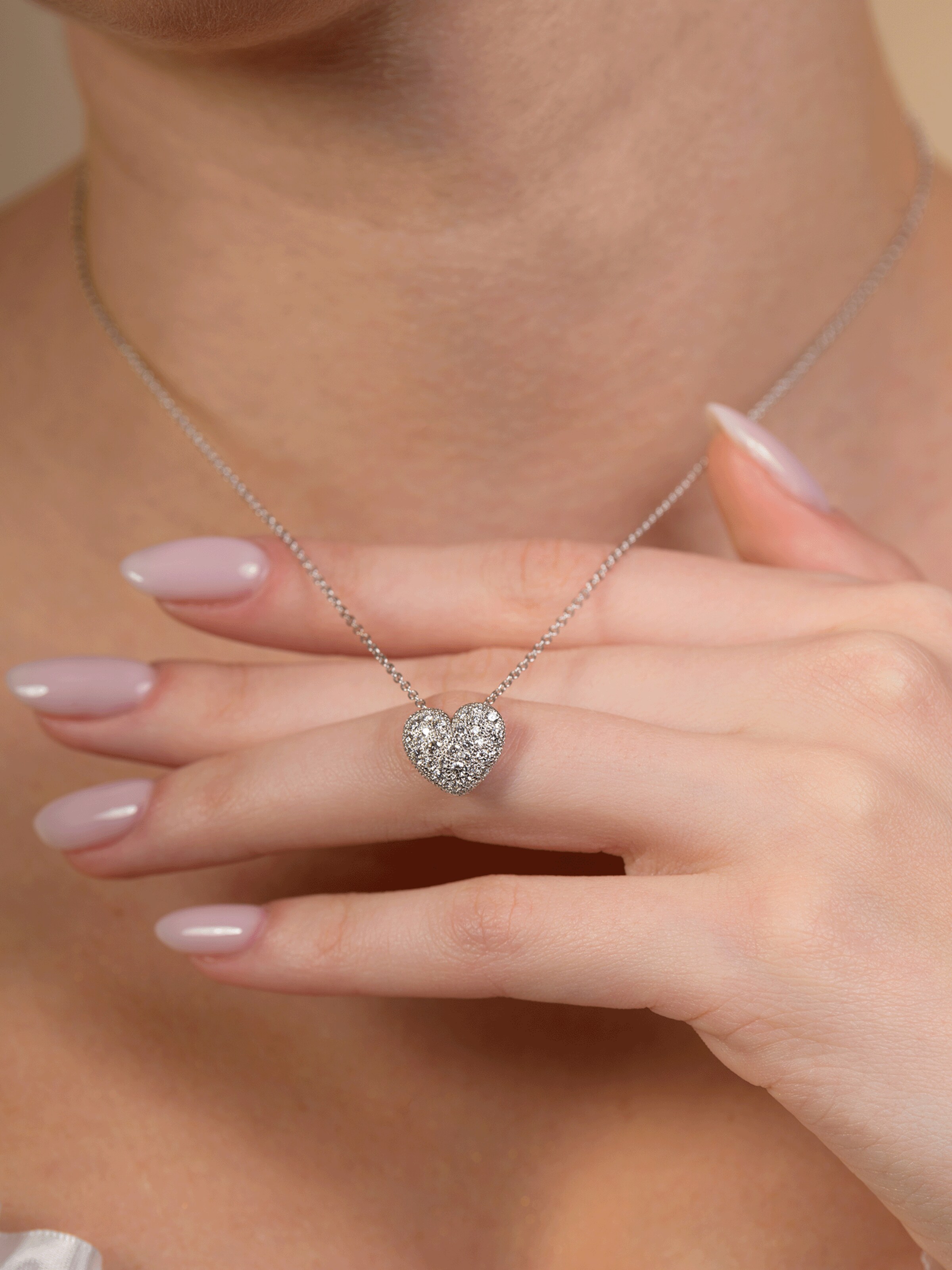 57emozioni Ketting 'Diamond' in Zilver