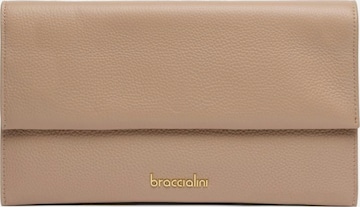 Borsa a sacco 'Jinny Leather' di Braccialini in beige: frontale