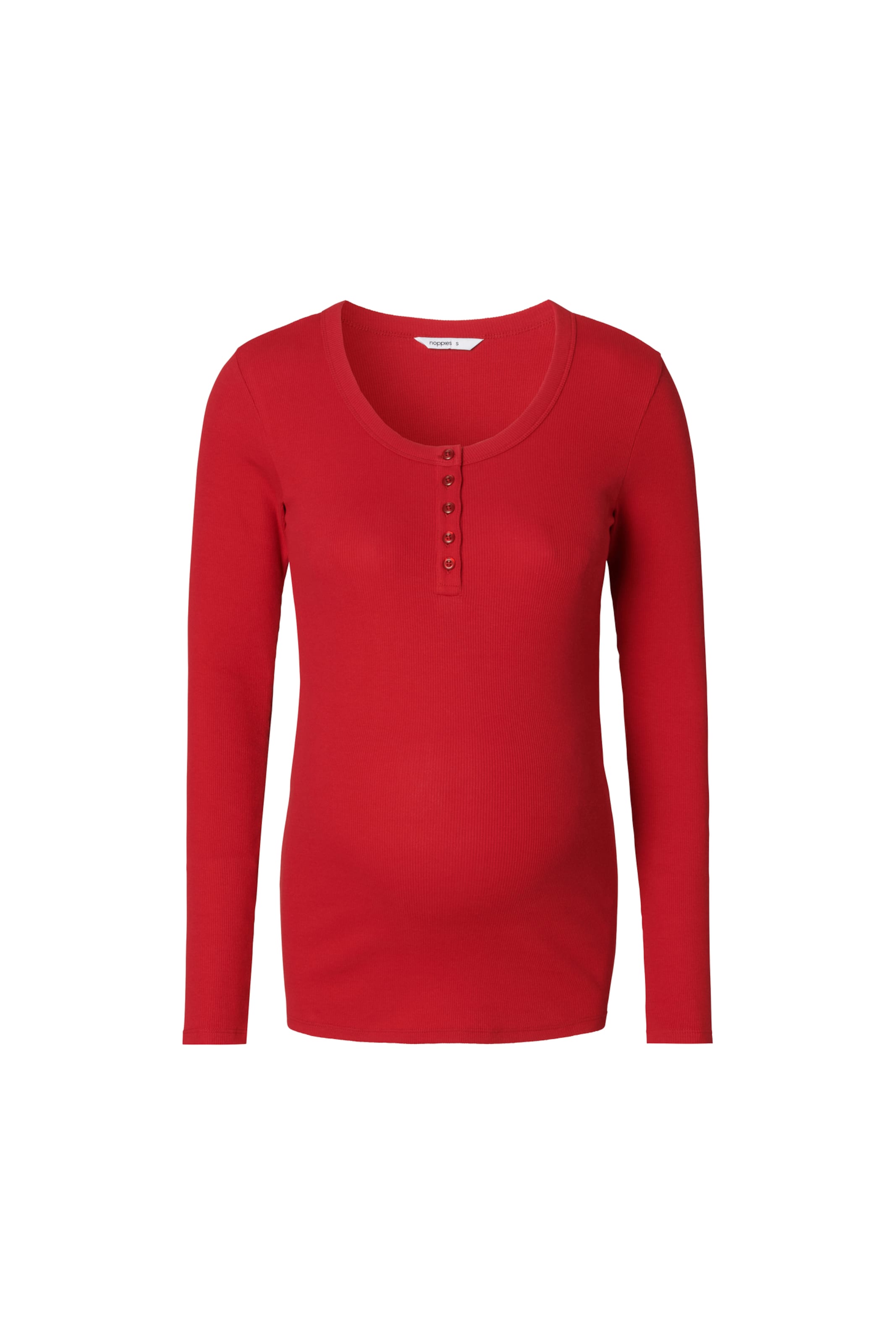Noppies Shirt in Rood: voorkant