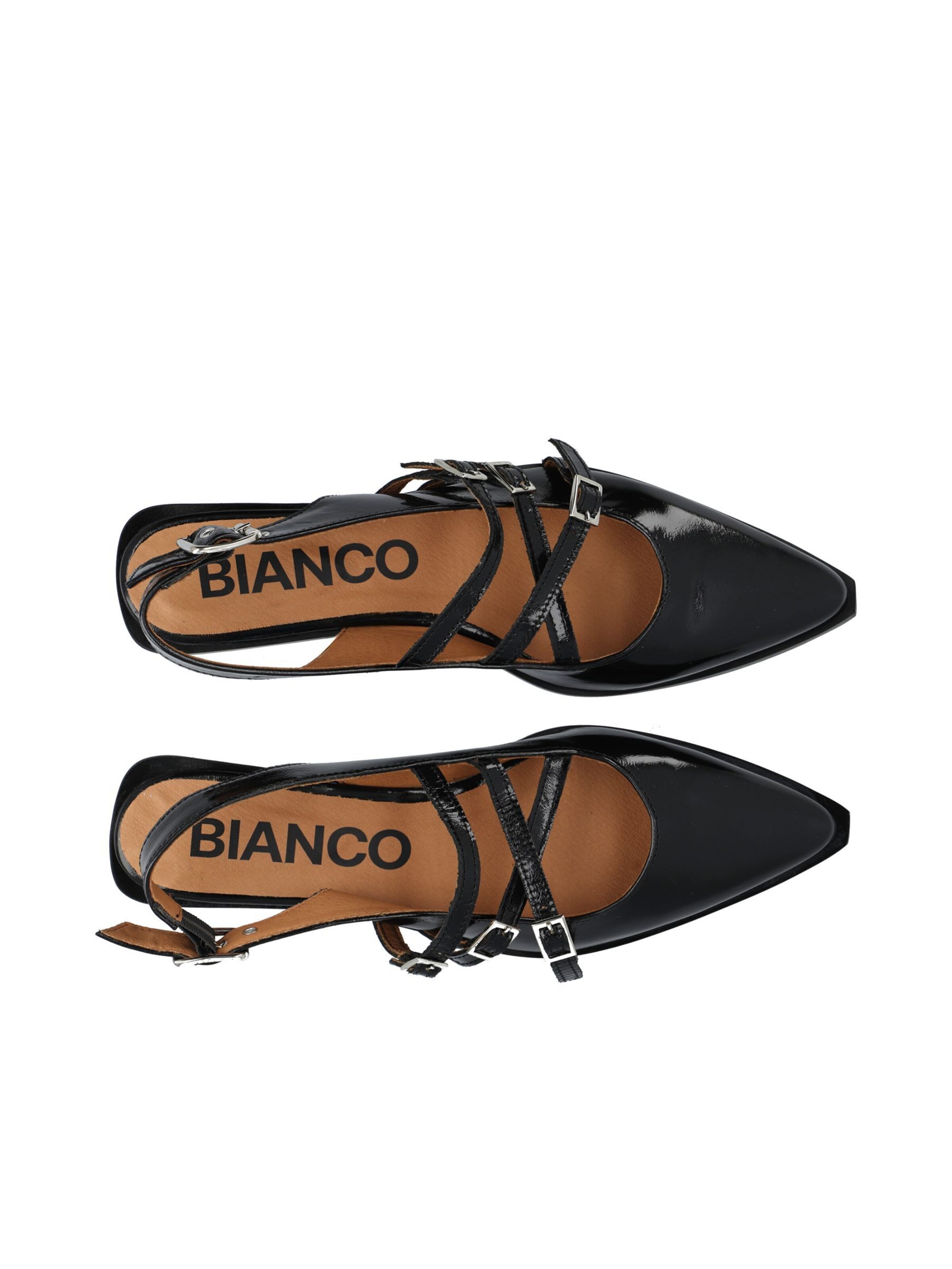 Bianco Slingback Pumps in Black
