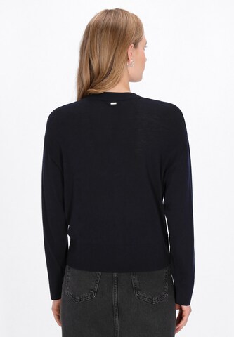 DreiMaster Vintage Gebreid vest in Blauw