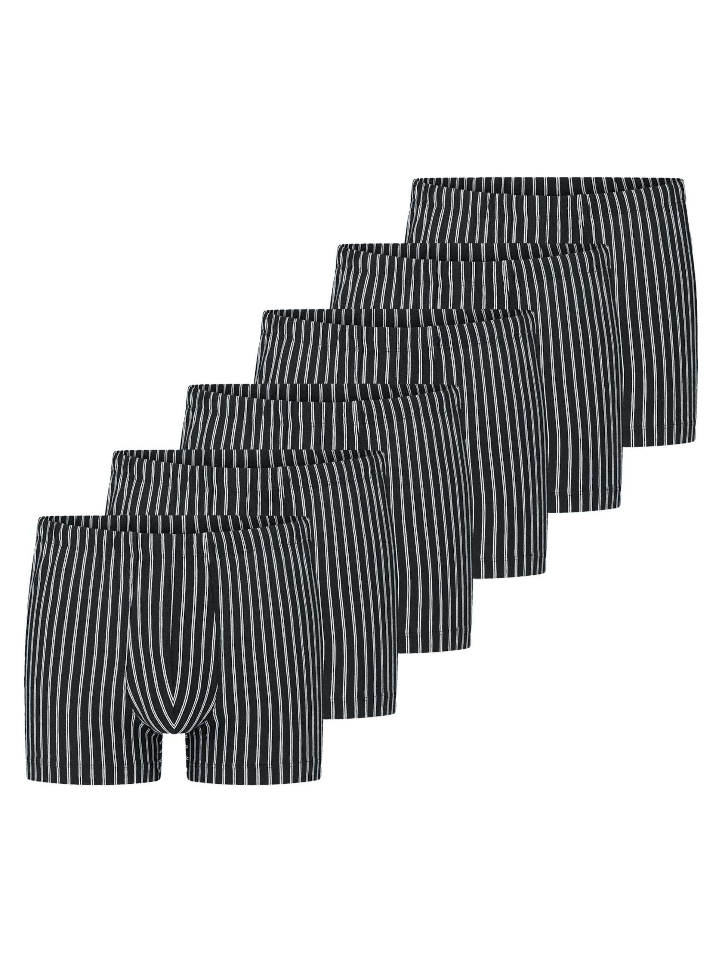 SCHIESSER Boxershorts '95/5 Essentials Organic Cotton' in de kleur Zwart, Productweergave