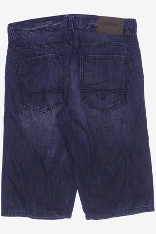 s.Oliver Shorts in 28 in Blue