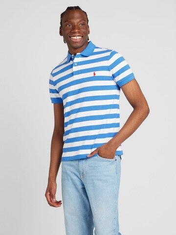 T-Shirt Polo Ralph Lauren en bleu : devant