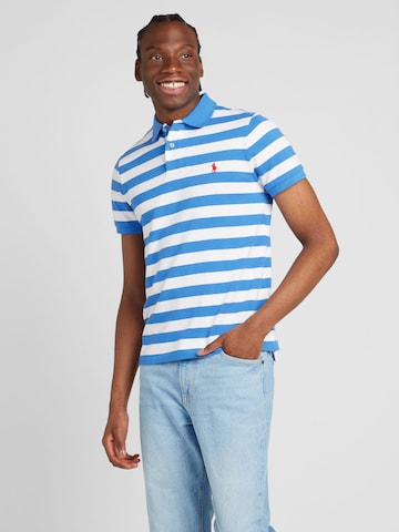 T-Shirt Polo Ralph Lauren en bleu : devant