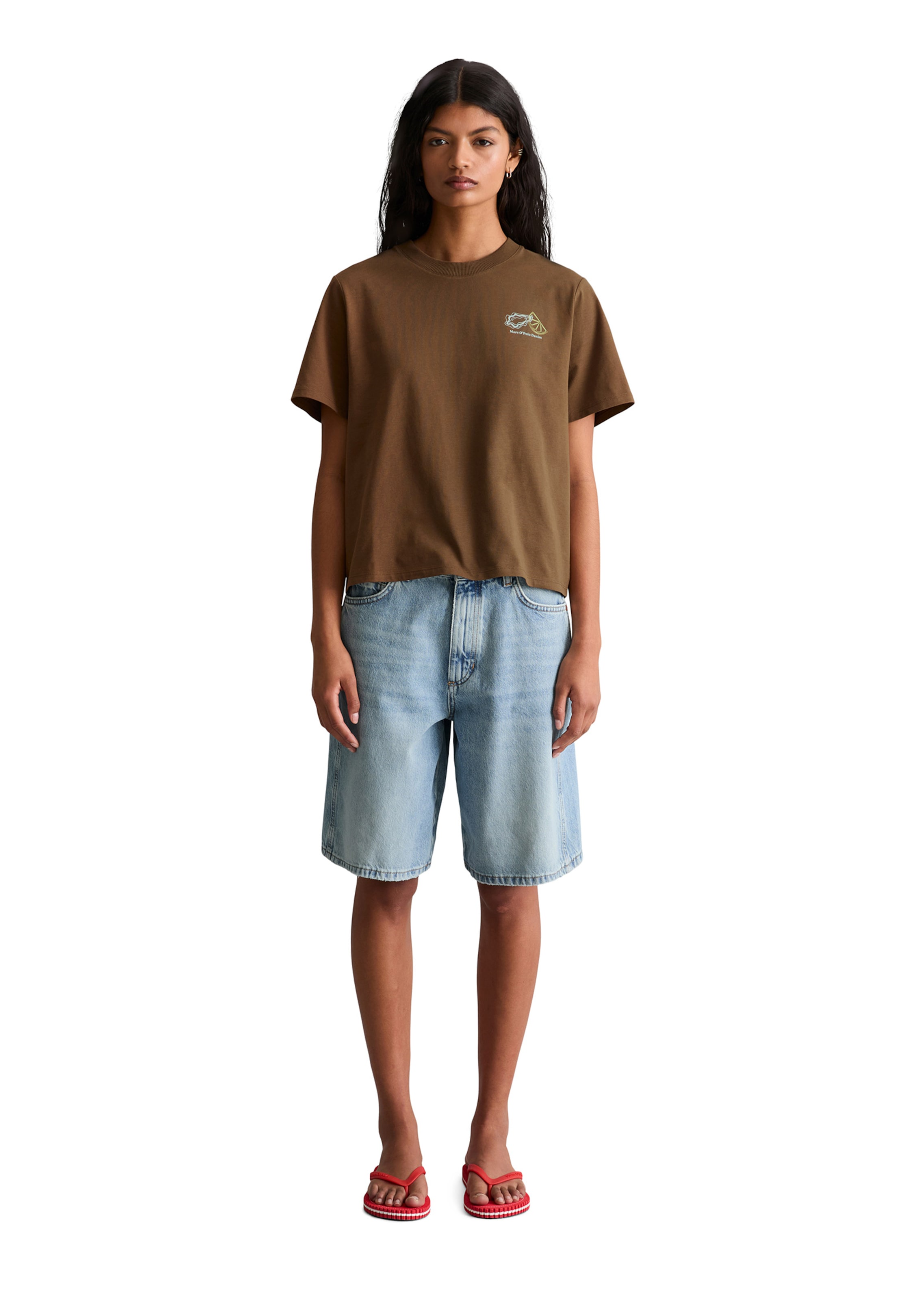 Marc O'Polo DENIM Shirt in Bruin