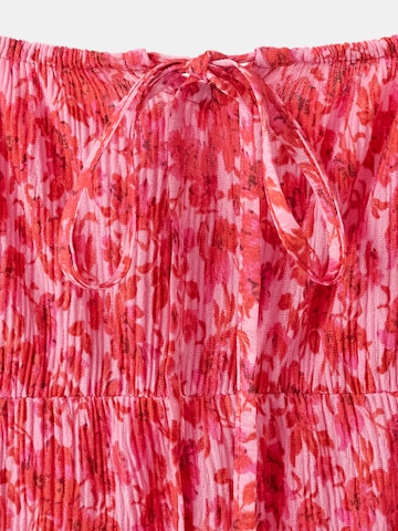 MANGO - Vestido de verano 'POMU' en rosa
