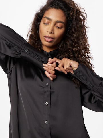 Lindex - Blusa 'Daniella' em preto