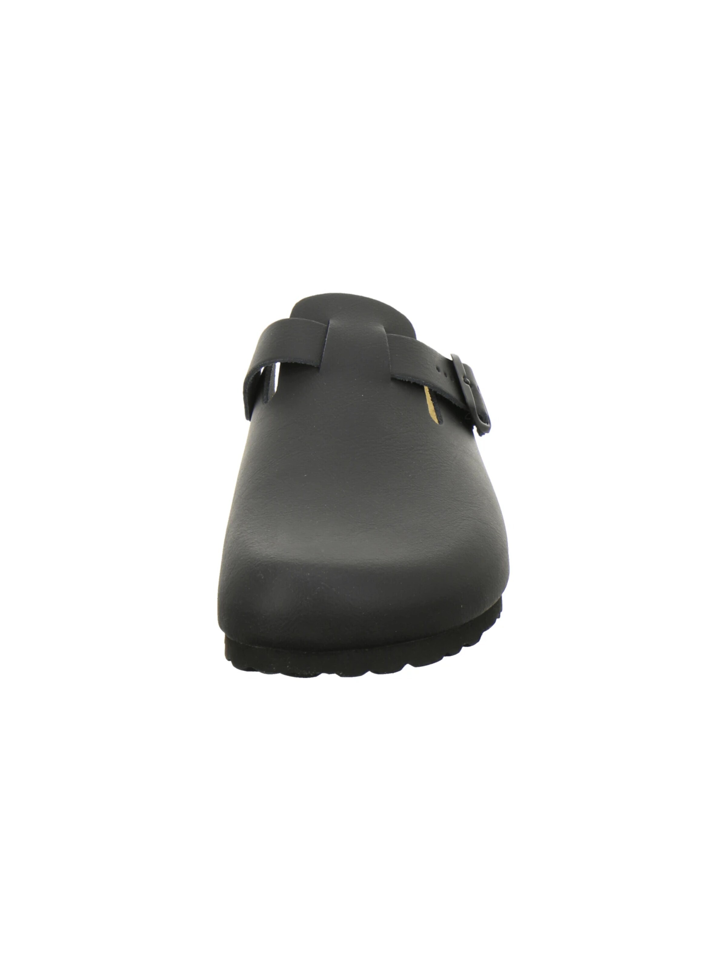 AFS-Schuhe - Zuecos 'Clogs Herren schwarz Glattleder' en negro