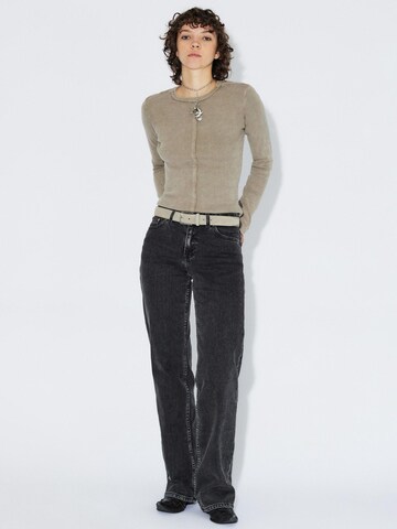 Dr. Denim Shirt 'Stella Rib' in Beige