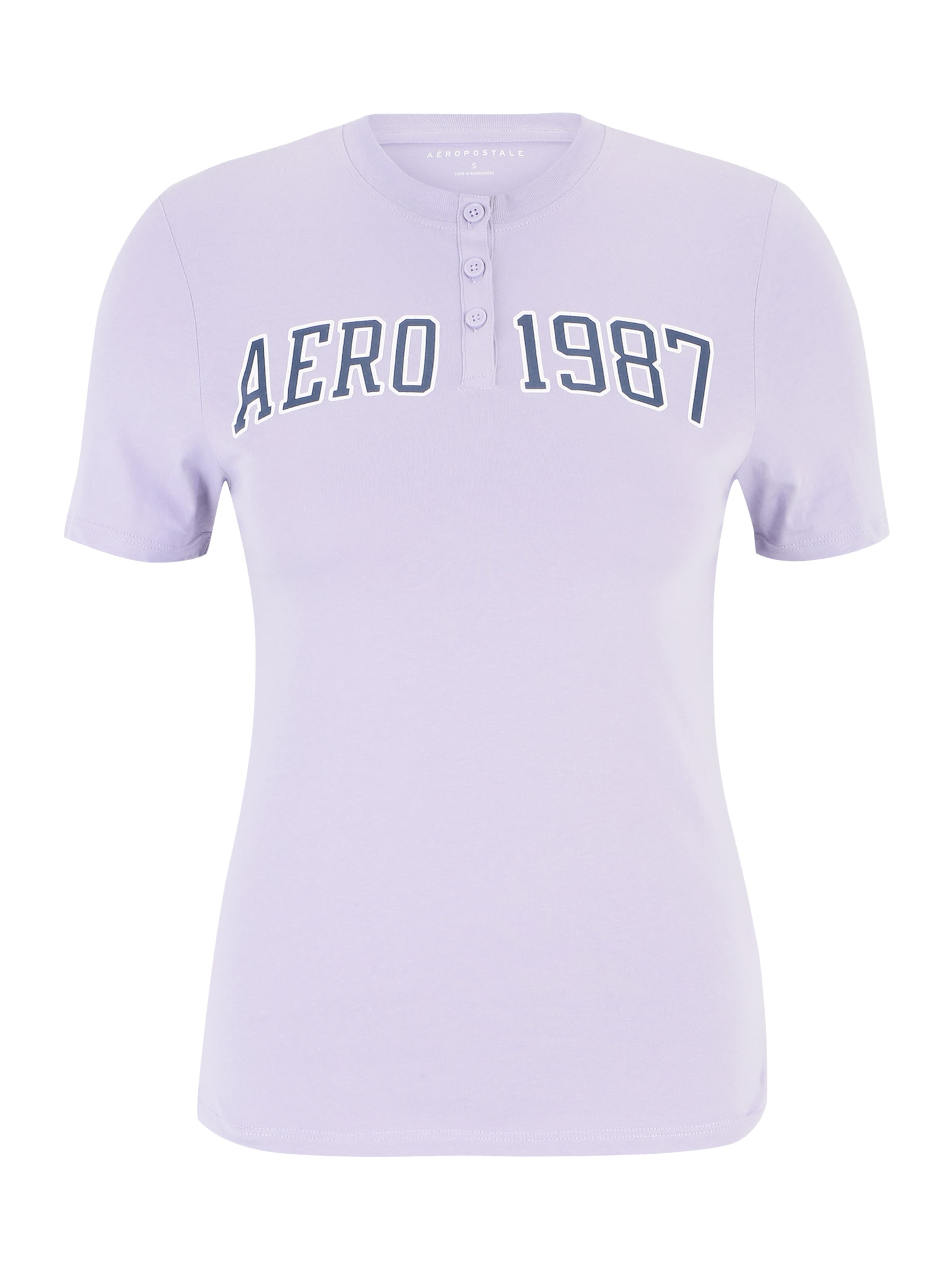 AÉROPOSTALE Shirt in Purple: front