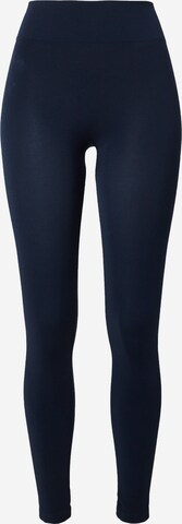 MAGIC Bodyfashion Leggings 'Bamboo' in Blue: front