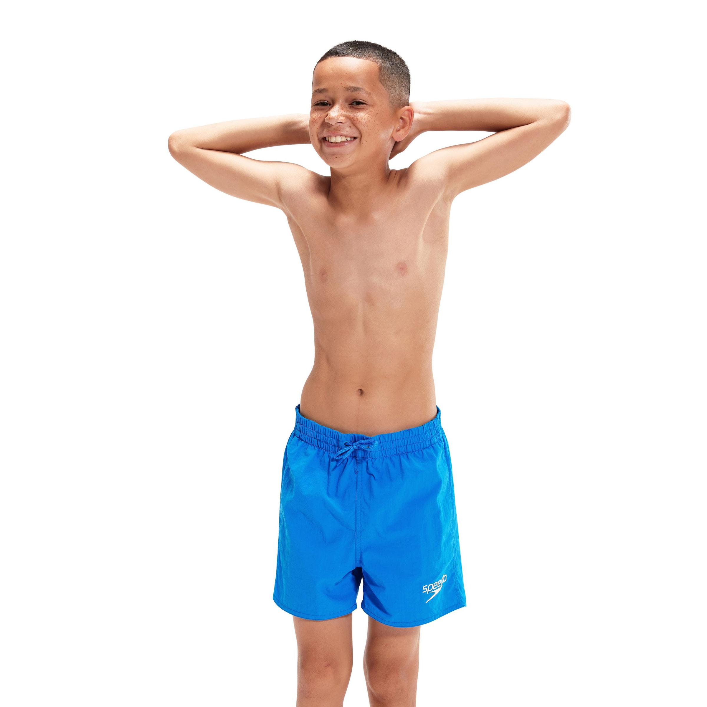 SPEEDO Athletic Swimwear in Blue: front