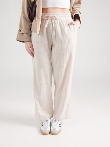 Loosefit Pantaloni 'CARTizana' di ONLY Carmakoma in beige: frontale