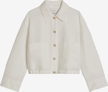 Veste mi-saison Marc O'Polo DENIM en blanc : devant
