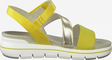 Earth Edition by Marco Tozzi Sandals in Yellow