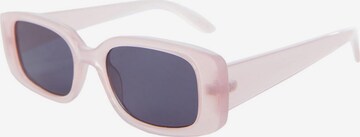 Lunettes de soleil 'NEREA' MANGO en violet : devant