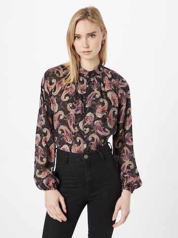 Peppercorn Blouse 'Hensley' in Black: front