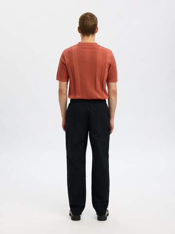 Regular Pantalon SELECTED HOMME en noir