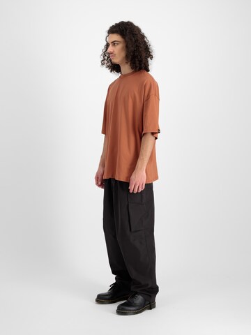 T-Shirt ALPHA INDUSTRIES en marron