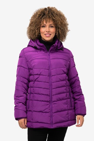 Veste d’hiver Ulla Popken en violet : devant