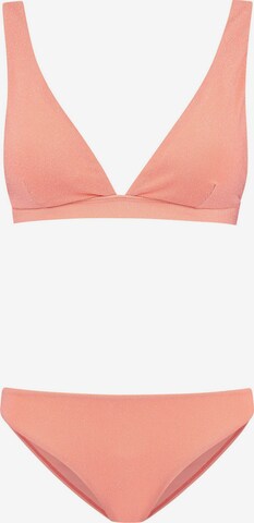 Triangle Bikini 'AMY' Shiwi en rose : devant