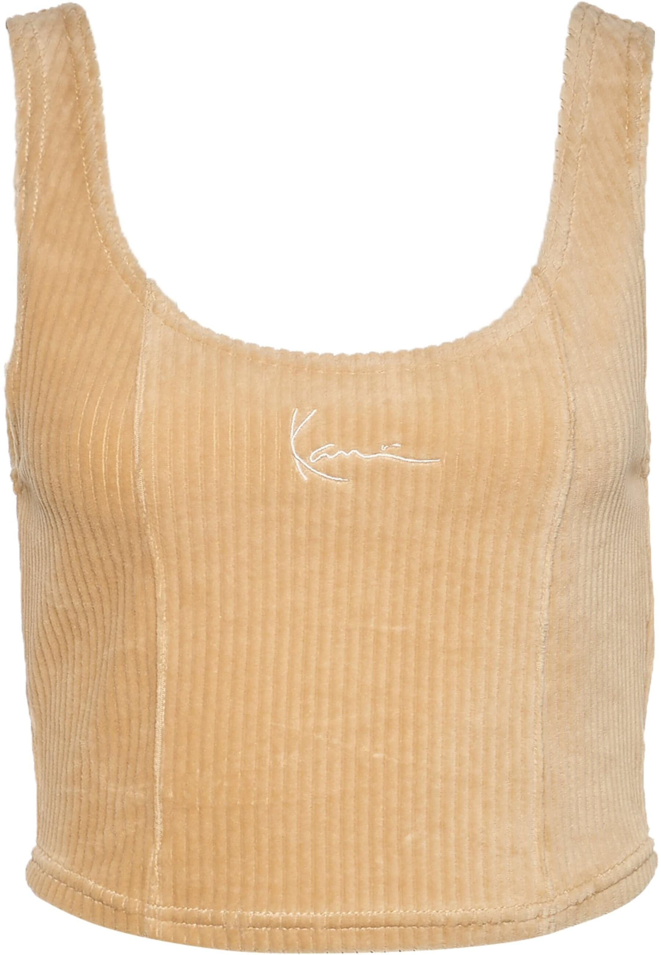Top di Karl Kani in beige: frontale